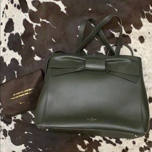 Kate Spade handbag with suede interior